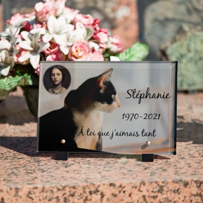 Plaque funéraire chat-noir-blanc 19 plapuedacaes.com
