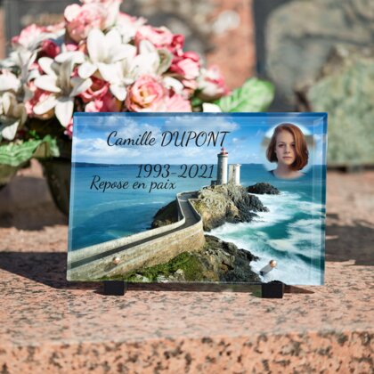 Plaque funéraire plaque-funeraire-phare 3 plapuedacaes.com
