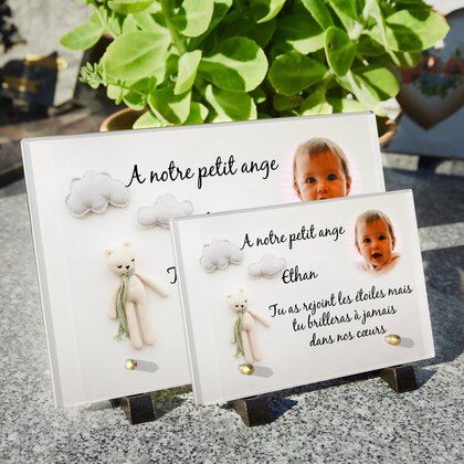 Plaque funéraire enfant-doudou-nuages 3 plapuedacaes.com
