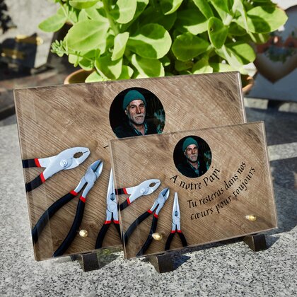 Plaque funéraire outils-bricoleur 27 plapuedacaes.com
