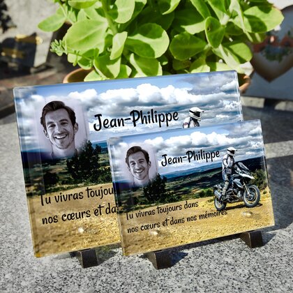 Plaque funéraire grosse-moto 27 plapuedacaes.com
