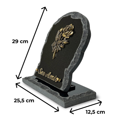 Plaque funéraire classique-pieds 9 plapuedacaes.com
