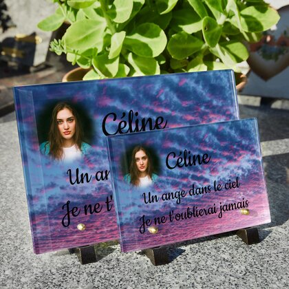 Plaque funéraire nuages-roses 18 plapuedacaes.com
