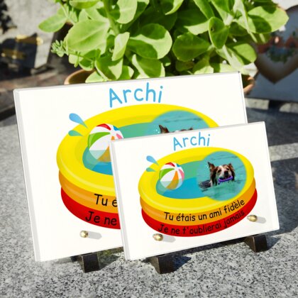Plaque funéraire piscine-gonflable-pour-chiens 8 plapuedacaes.com
