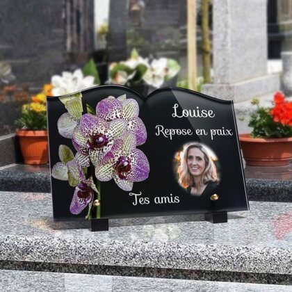 Plaque funéraire magnifiques-orchidees-forme-livre 14 plapuedacaes.com
