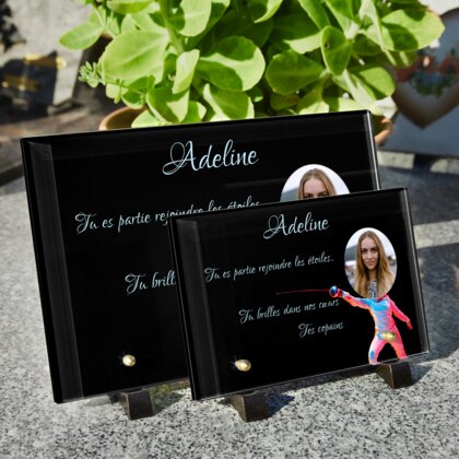 Plaque funéraire fan-descrime 10 plapuedacaes.com
