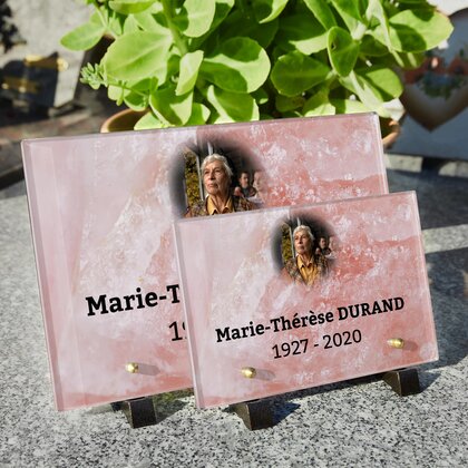 Plaque funéraire marbre-rose 7 plapuedacaes.com
