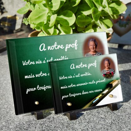 Plaque funéraire tableau-scolaire-vert 10 plapuedacaes.com
