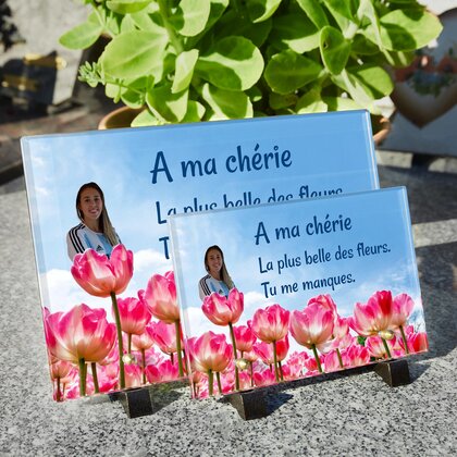 Plaque funéraire champ-de-tulipes 18 plapuedacaes.com
