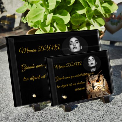Plaque funéraire plaque-funeraire-hibou 5 plapuedacaes.com
