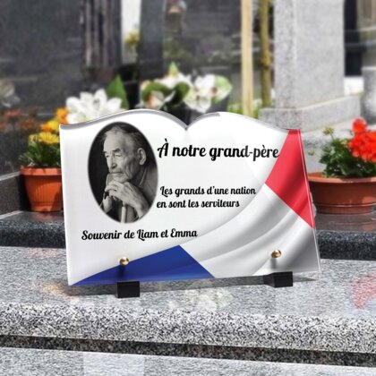Plaque funéraire ancien-combatant-forme-livre 30 plapuedacaes.com
