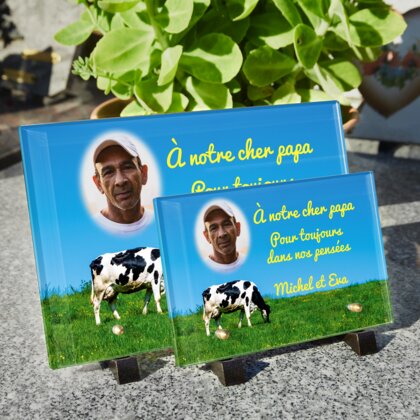 Plaque funéraire plaque-funeraire-vache 21 plapuedacaes.com
