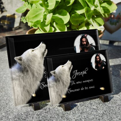 Plaque funéraire plaque-funeraire-loup 5 plapuedacaes.com
