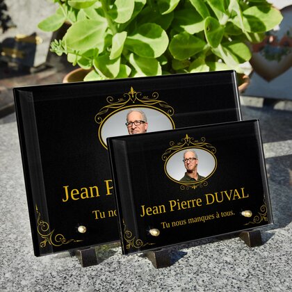 Plaque funéraire ornements 21 plapuedacaes.com
