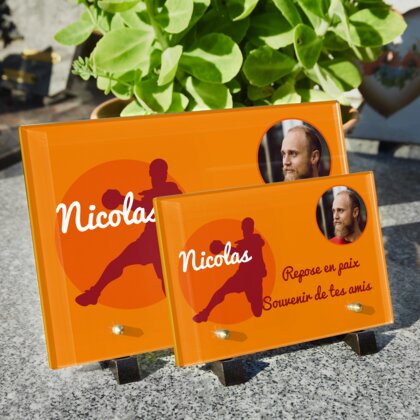 Plaque funéraire handballeur 19 plapuedacaes.com
