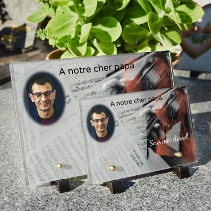 Plaque funéraire violoniste 8 plapuedacaes.com
