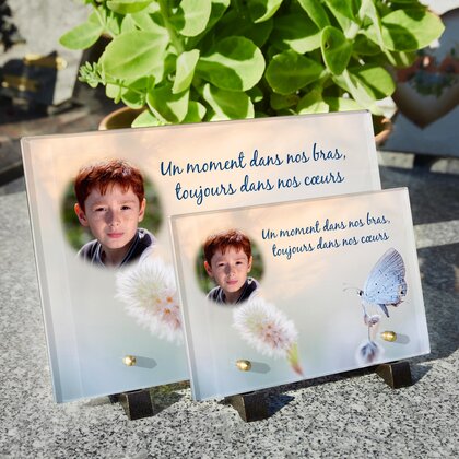 Plaque funéraire papillon-blanc 4 plapuedacaes.com

