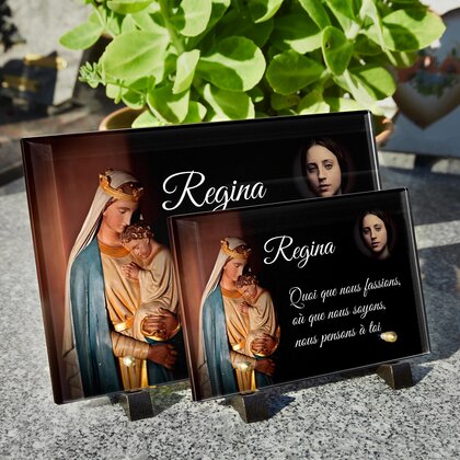 Plaque funéraire vierge-marie 20 plapuedacaes.com
