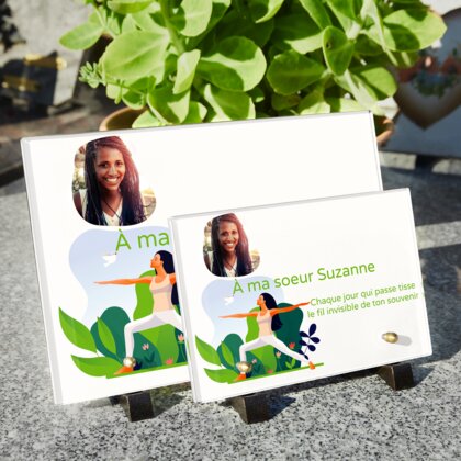 Plaque funéraire yoga-au-jardin 3 plapuedacaes.com
