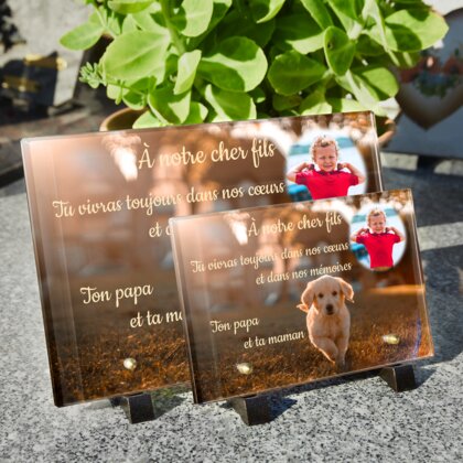 Plaque funéraire golden-retriever-chiot 18 plapuedacaes.com
