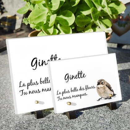 Plaque funéraire oiseau-blanc 25 plapuedacaes.com
