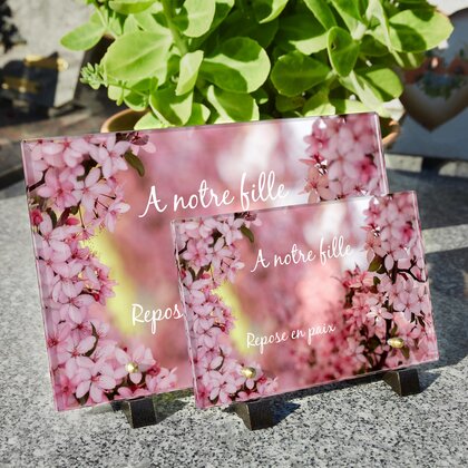 Plaque funéraire fleurs-de-cerisier 14 plapuedacaes.com
