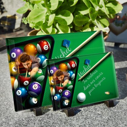 Plaque funéraire passion-billard 14 plapuedacaes.com

