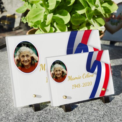 Plaque funéraire bandeau-bleu-blanc-rouge 25 plapuedacaes.com
