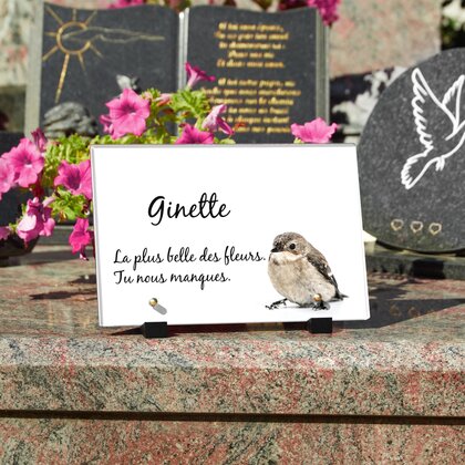 Plaque funéraire oiseau-blanc 20 plapuedacaes.com
