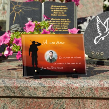 Plaque funéraire soldat-soleil 1 plapuedacaes.com
