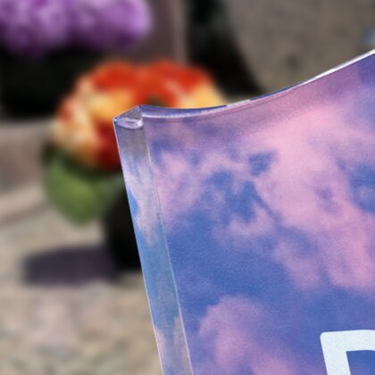 Plaque funéraire fleurs-de-cerisier-forme-livre 2 plapuedacaes.com
