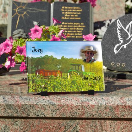 Plaque funéraire tracteur-au-soleil 29 plapuedacaes.com
