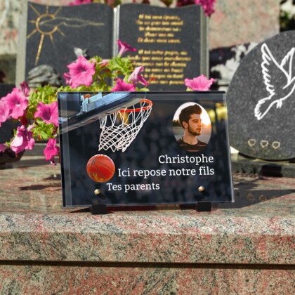 Plaque funéraire basketball 3 plapuedacaes.com
