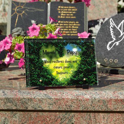 Plaque funéraire coeur-jardin 11 plapuedacaes.com

