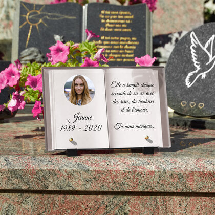 Plaque funéraire livre-vue-du-dessus 28 plapuedacaes.com
