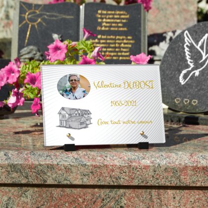 Plaque funéraire plaque-funeraire-maison 29 plapuedacaes.com

