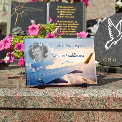 Plaque funéraire aile-avion 29 plapuedacaes.com
