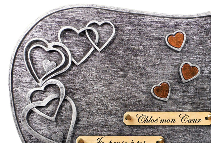 Plaque funéraire plaque-contemporaine-coeur-argent 9 plapuedacaes.com
